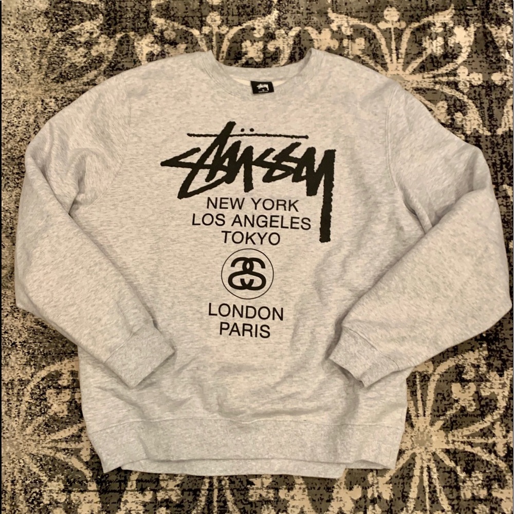 Stussy crew neck sweatshirt